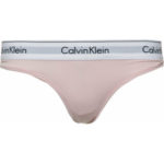 Dámská tanga F3786E – 2NT světle růžová – Calvin Klein