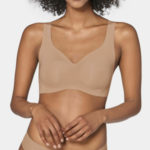 Dámská podprsenka ZERO Feel Bralette cognac – Sloggi