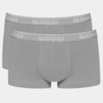 Boxerky GO ABC Hipster 2P – ŠEDÉ – GREY – SLOGGI