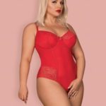 Pikantní body Jolierose teddy XXL – Obsessive