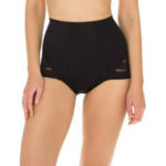 Dámské formující kalhotky s vysokým pasem DIM DIAMS CONTROL HIGH WAIST MIDI – DIM – černá