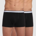 Pánské boxerky 2 ks DIM ABSOLU FIT BOXER 2x – DIM – černá