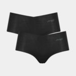 Dámské kalhotky ZERO Cotton Short 2P černé – Sloggi