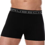 Pánské boxerky 00501A black – BRUBECK