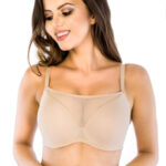 Mediolano Podprsenka 11052 Tulle Push Beige