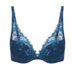 Podprsenka TRIANGLE PUSH UP 12B347 Petrol blue(574) – Simone Perele