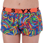 Dámské trenky Styx art sportovní guma vícebarevné (T659)