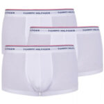 3PACK pánské boxerky Tommy Hilfiger bílé (1U87903841 100)
