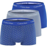3PACK pánské boxerky – U2664G – WHV – vícebarevné – Calvin Klein