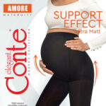 Těhotenské punčochové kalhoty CONTE ELEGANT AMORE 60