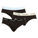 3PACK pánské slipy Calvin Klein černé (U2661G-1UV)