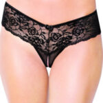 Erotická tanga 2440 black – SOFTLINE COLLECTION