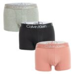3PACK pánské boxerky Calvin Klein vícebarevné (NB2970A-1RM)