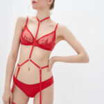 Sambario Body Harness Erotic-001 Red