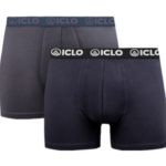 Boxerky Iclo Graphite/Navy