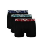 Pánské boxerky 3Pack 111473 2R715 21320 – černá – Emporio Armani