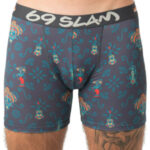 Pánské boxerky 69SLAM fit day of the dead (MBYDOF-PO)