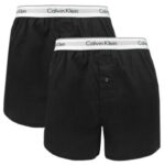 2PACK pánské trenky Calvin Klein černé (NB1396A-001)