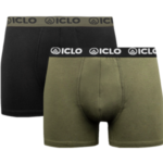 Iclo Boxerky Khaki/Black