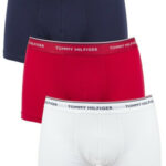 Pánské boxerky 3 pack Cotton stretch trunk – Tommy Hilfiger