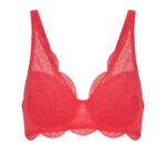 3D SPACER MOULDED PADDED BRA 12V343 Folly red(334) – Simone Perele