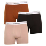 3PACK pánské boxerky Calvin Klein vícebarevné (NB3345A-8MC)