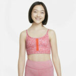 Sportovní podprsenka Dri-FIT Indy Icon Clash Jr DO7123-603 – Nike