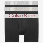 Pánské boxerky 3 pack NB3075A 6IE černá – Calvin Klein