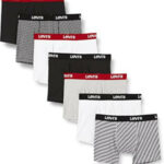 7PACK pánské boxerky Levis vícebarevné (701222089 004)