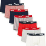 7PACK pánské boxerky Levis vícebarevné (701222089 003)