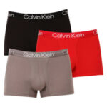 3PACK pánské boxerky Calvin Klein vícebarevné (NB2970A-6IO)