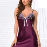 Dámská košilka Olga Violet chemise – Irall