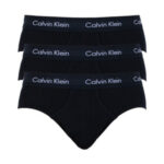 3PACK pánské slipy Calvin Klein černé (U2661G-XWB)