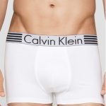 Boxerky NB1017A – bílá – Calvin Klein