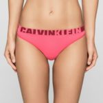 Tanga QF1568E Seamless růžová – Calvin Klein