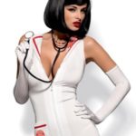 Erotický kostým Emergency dress a stetoskop XXL