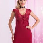 Noční košilka Donna Taylor – Bordó