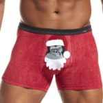 Pánské boxerky Cornette Merry Christmas Gorilla