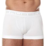 Pánské boxerky Shortbox Comfort Cotton bílé