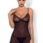 Erotická košilka Subtelia chemise black