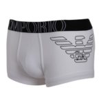 Boxerky 111866CC735 bílá T|O Emporio Armani