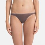 Tanga Bottoms Up D3445E hnědá T|O Calvin Klein