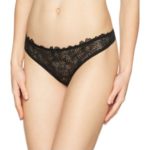 Tanga Lace 162468CC204 černá T|O Emporio Armani