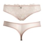 Tanga Lace 162468CC204 tělová T|O Emporio Armani