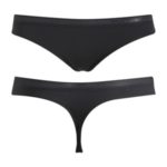 Tanga Microfiber 162468CC203 černá T|O Emporio Armani