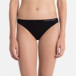 Tanga Pure Seamless QD3544E černá T|O Calvin Klein