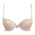 Podprsenka push-up Lace 162394CC204 tělová T|O Emporio Armani