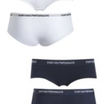 Kalhotky 2pcs 163263CC317 bílotmavěmodrá T|O Emporio Armani