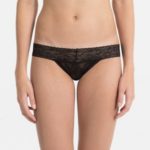 Kalhotky Bare Lace QD3620E černá T|O Calvin Klein