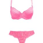 Push-up podprsenka Ava 1639 Neon Pink